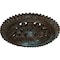 Ekena Millwork York Ceiling Medallion (Fits Canopies up to 3 5/8"), 21 5/8"OD x 2 1/2"P, Bronze Blue Patina CM21YOBBS - alternate 2